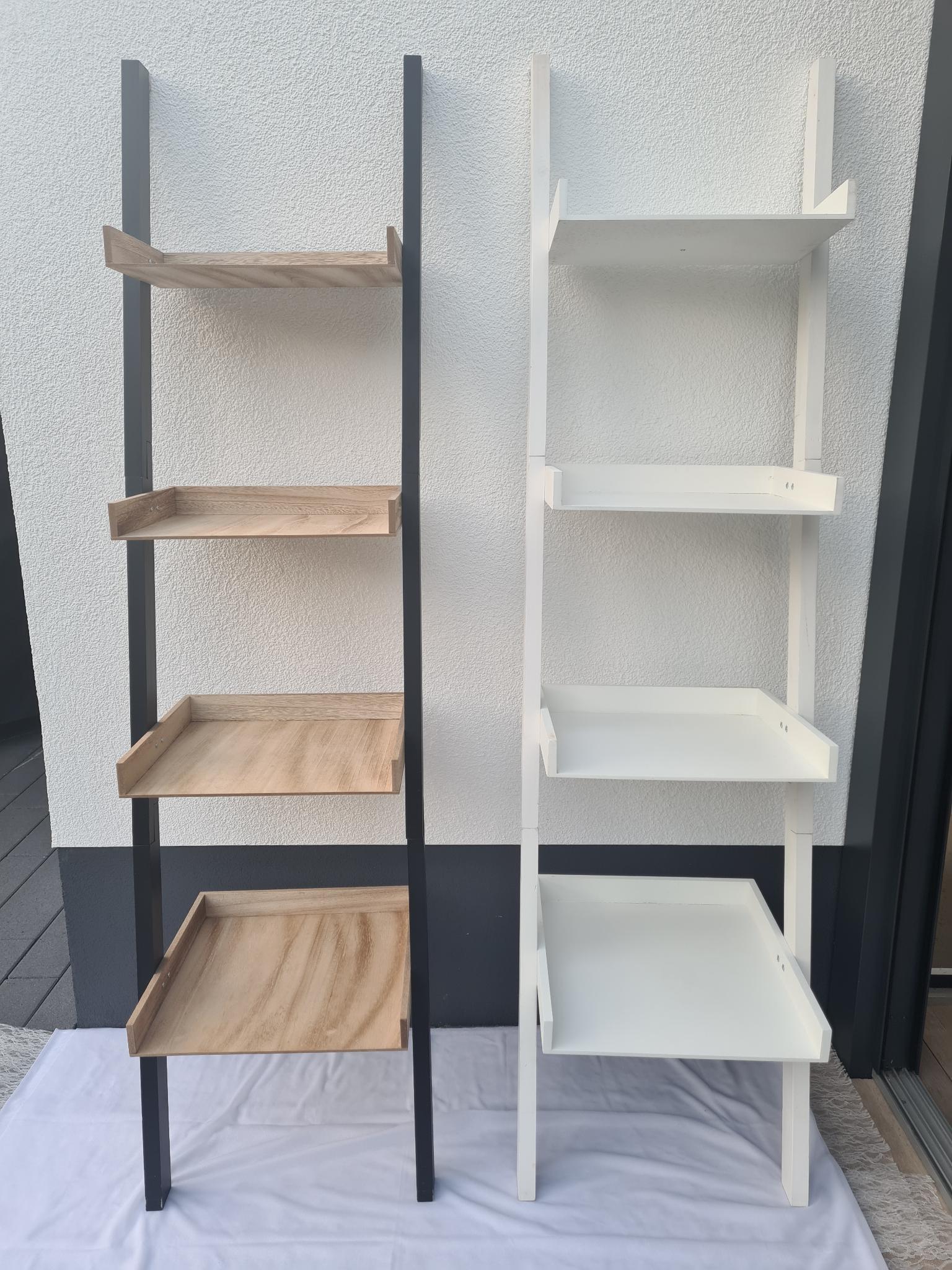 Leiterregal holz